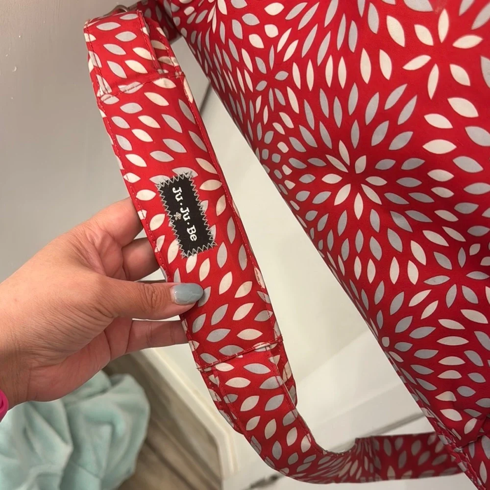 Ju-Ju-Be Red and White Women's Bag